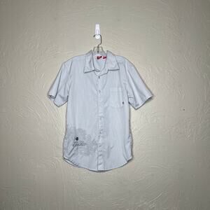 Element Men's Casual Short Sleeve Button Up Shirt Medium